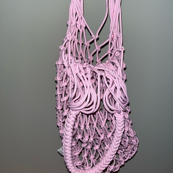 Mesh bag in baby pink! - Picture 3 of 3